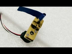 محرك متدرج كهربائي أفقي 24 فولت تيار مستمر مع تروس وعزم دوران مرتفع