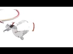 25mm قطر 15 درجة خطوة زاوية محرك متدرج SM25-024-8135G