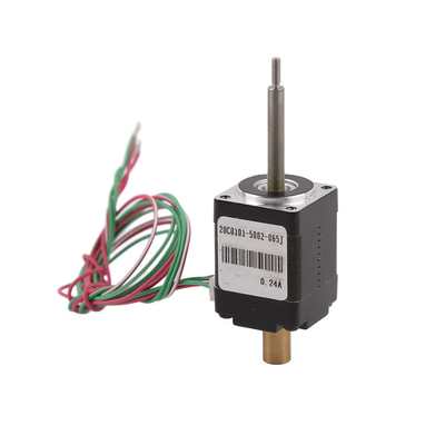 20mm NEMA8 Linear Hybrid Stepper Motor With Run Through Lead Screw Shaft