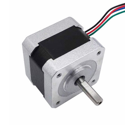 42mm Diameter 4 Wires Nema 17 Hybrid Stepper Motor with 1.8 Degree Step Angle for Precision Instruments