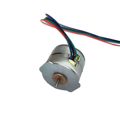 20mm diameter 12V DC 18 degrees step angle bipolar stepper motor with customizable options and gearbox assembly