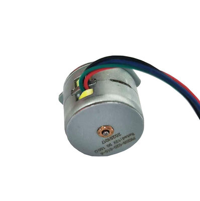 20mm diameter 12V DC 18 degrees step angle bipolar stepper motor with customizable options and gearbox assembly