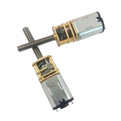 Geared Reducer M10 DC Brushed Motor 5V With M3 Lead Screw Output Shaft