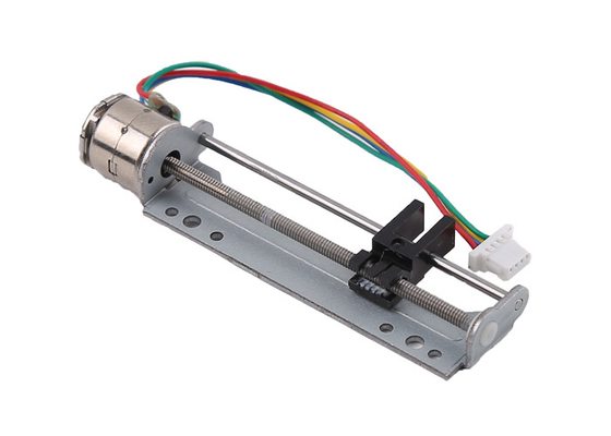 Stroke 40mm 3.3V Dia 10mm Lead Screw Linear Stepper Motor With Bracket Slider