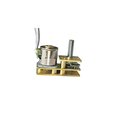 10mm 2 مرحلة 4 سلك ميني أفقي محرك معدات محرك خطوة