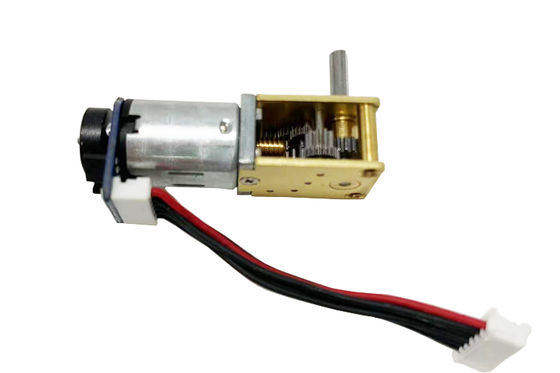 علبة تروس بزاوية قائمة معدنية 12 مم مع محرك تروس N20dc 3v 6v 12v مع مشفر محرك تروس DC صغير للقفل الإلكتروني محرك فرشاة كهربائية DC