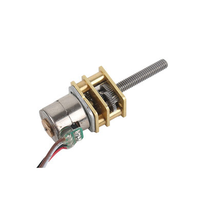 10mm Mini Gear Motor with 150 mA Current 3.3V~12V Voltage and 40Ω±7% Resistance 2 Phase Stepper Motor