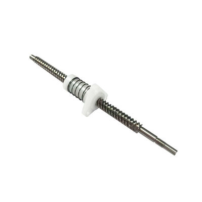Customizable Trapezoidal Lead Screw with 9.53mm Diameter and 12.7mm Lead Anti-backlash Nut