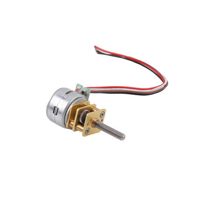 15mm 2 Phase 4 Wire Micro Stepper Motor Metal Gearbox 5V 18 Degree Step Angle Geared Stepper Motor